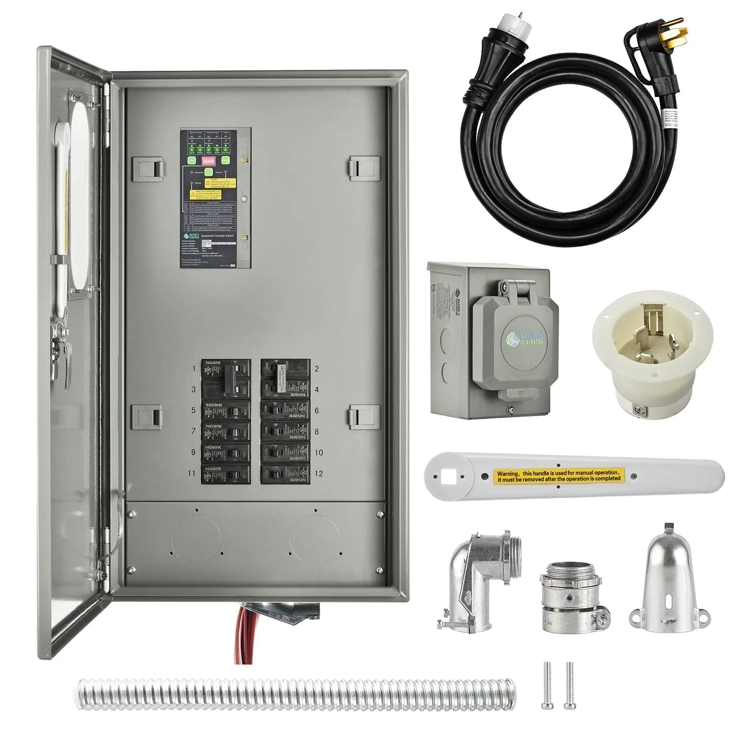 Nature's Generator 50A Automatic Generator Transfer Switch