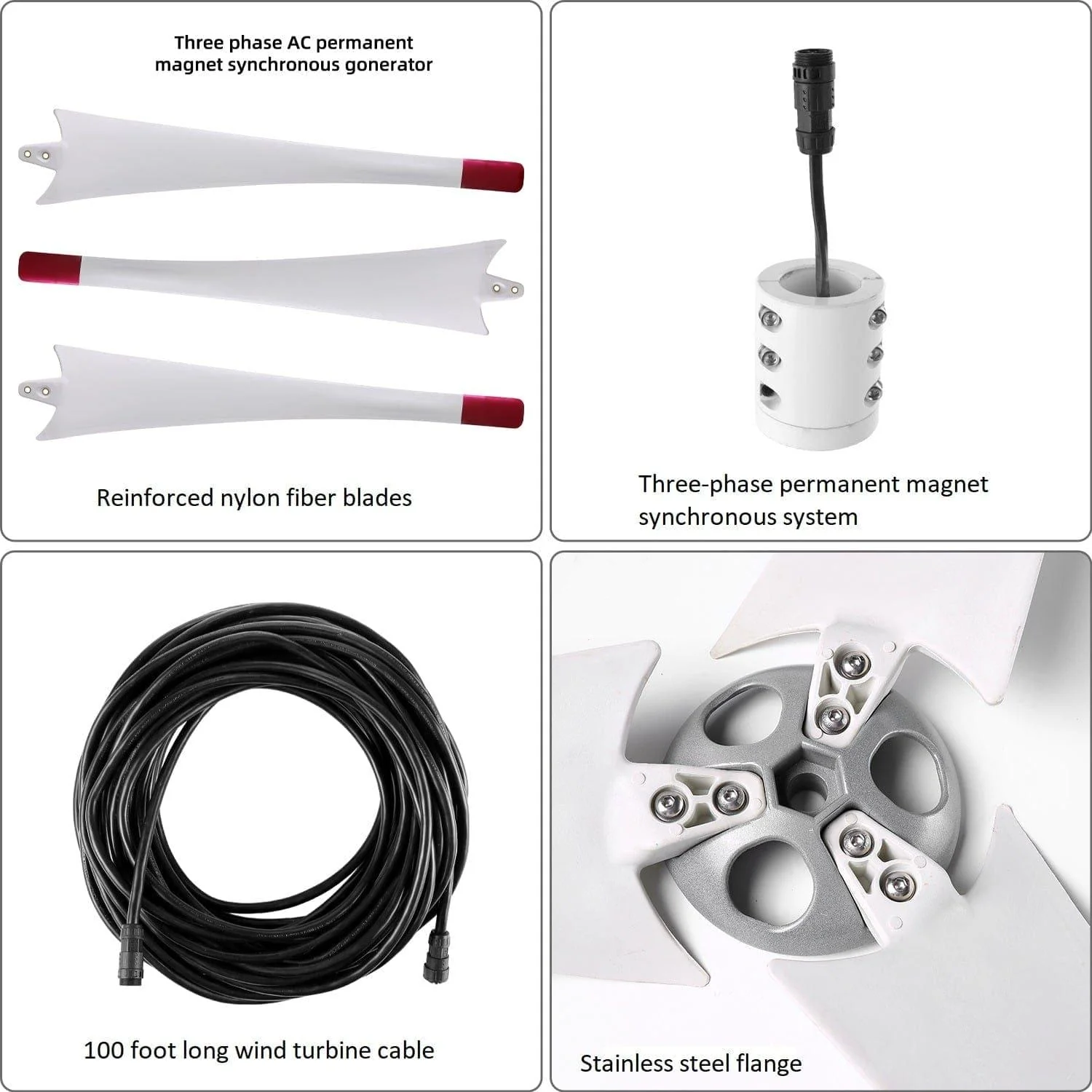 Nature's Generator 350W Wind Turbine