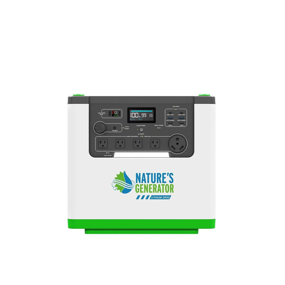Nature's Generator Lithium 3600 Series