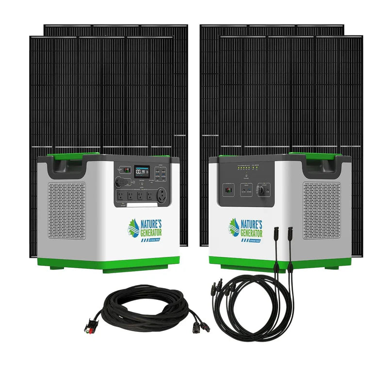 Nature's Generator Lithium 3600 Solar Generator
