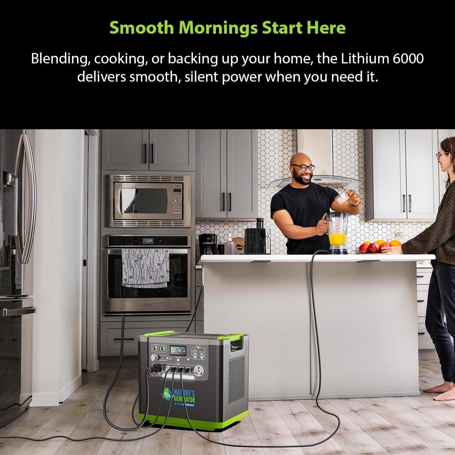 Nature’s Generator Lithium 6000 Power Station