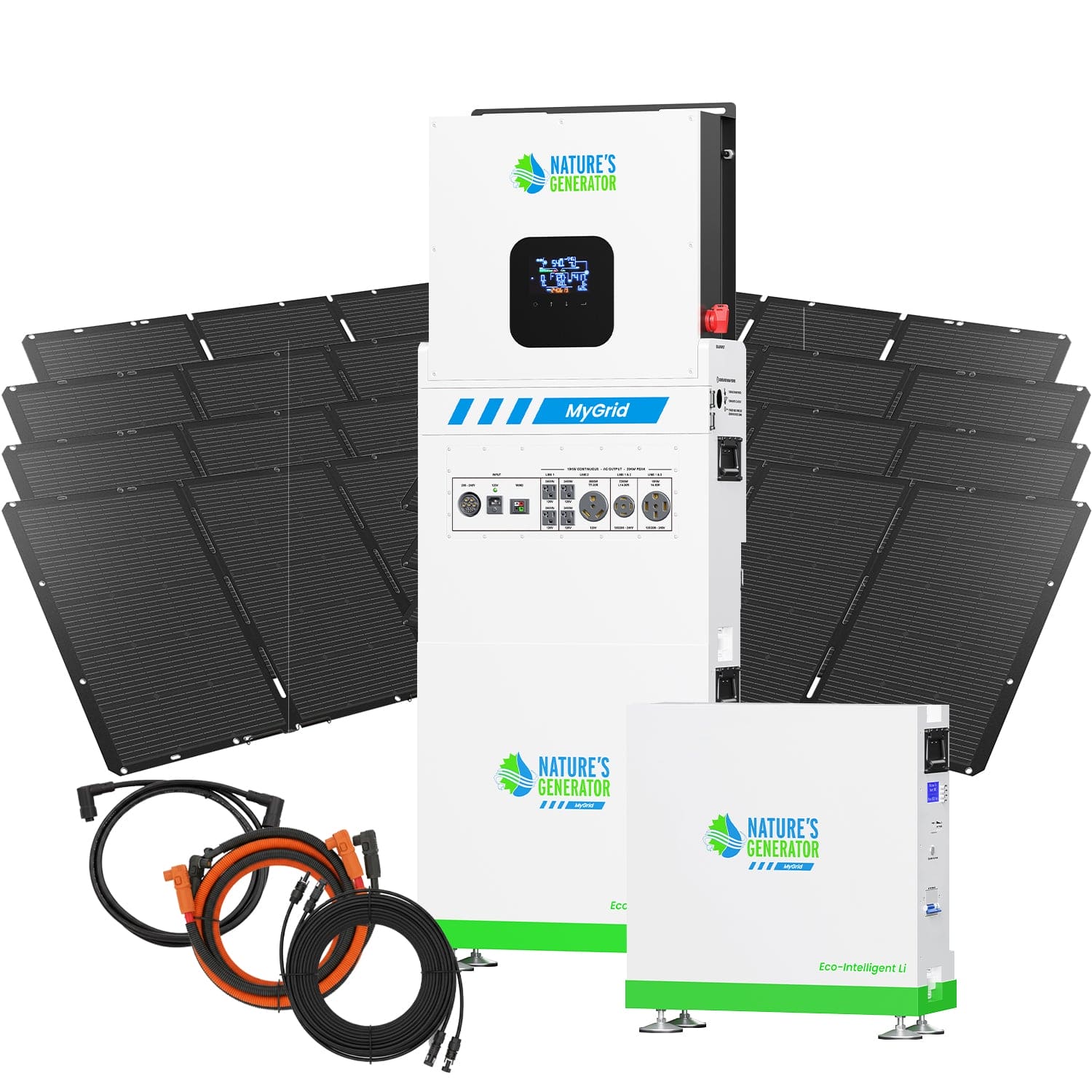 Nature's Generator MyGrid 10K Solar Generator for Home
