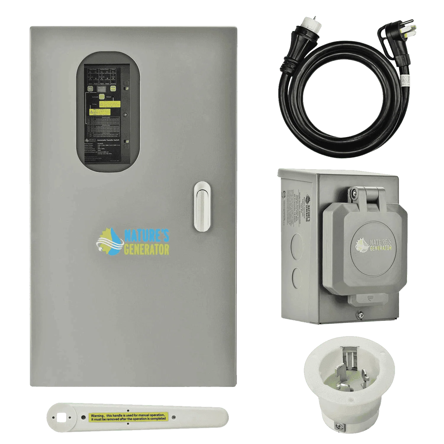 Nature's Generator 50A Automatic Generator Transfer Switch