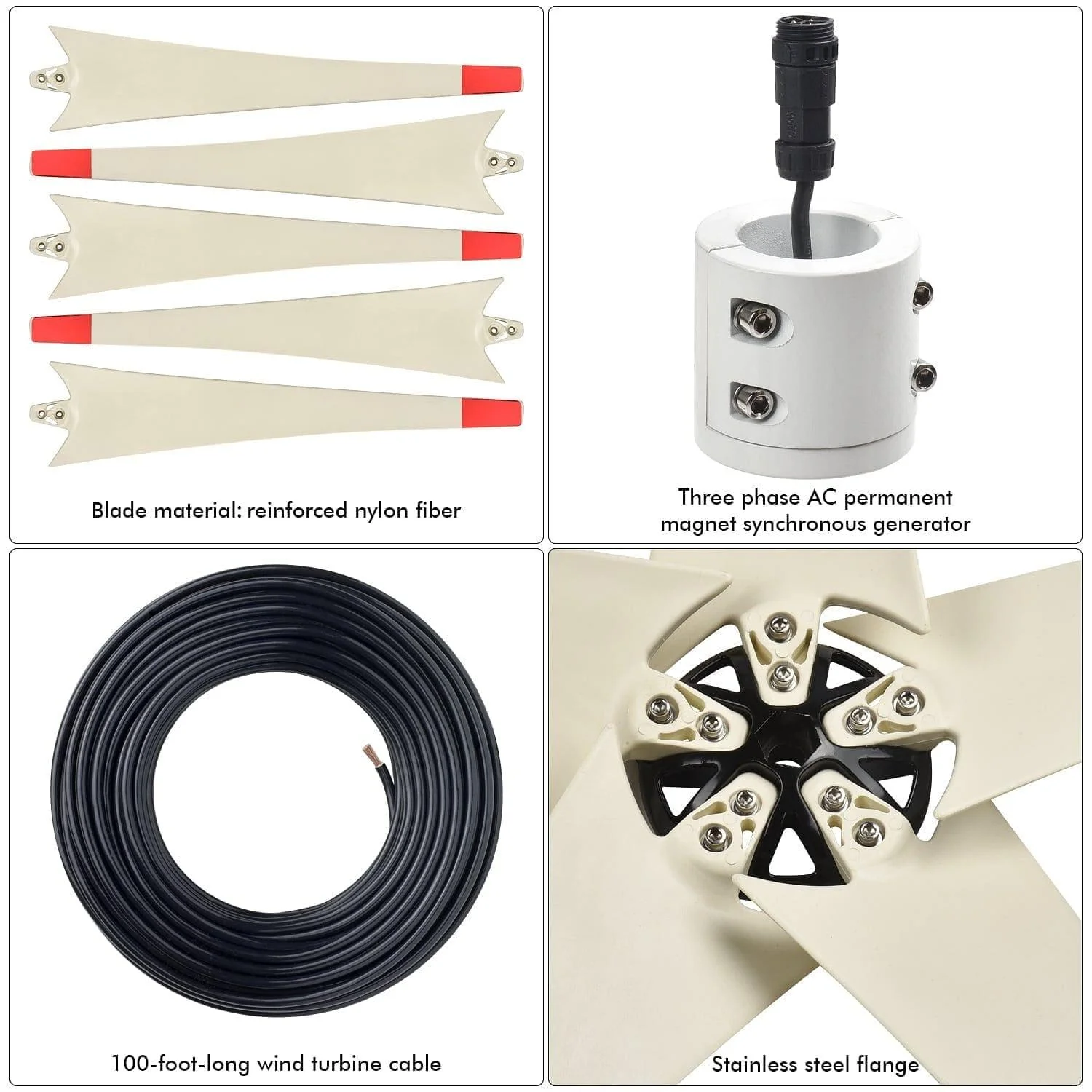 Nature's Generator 150 Watt Wind Turbine