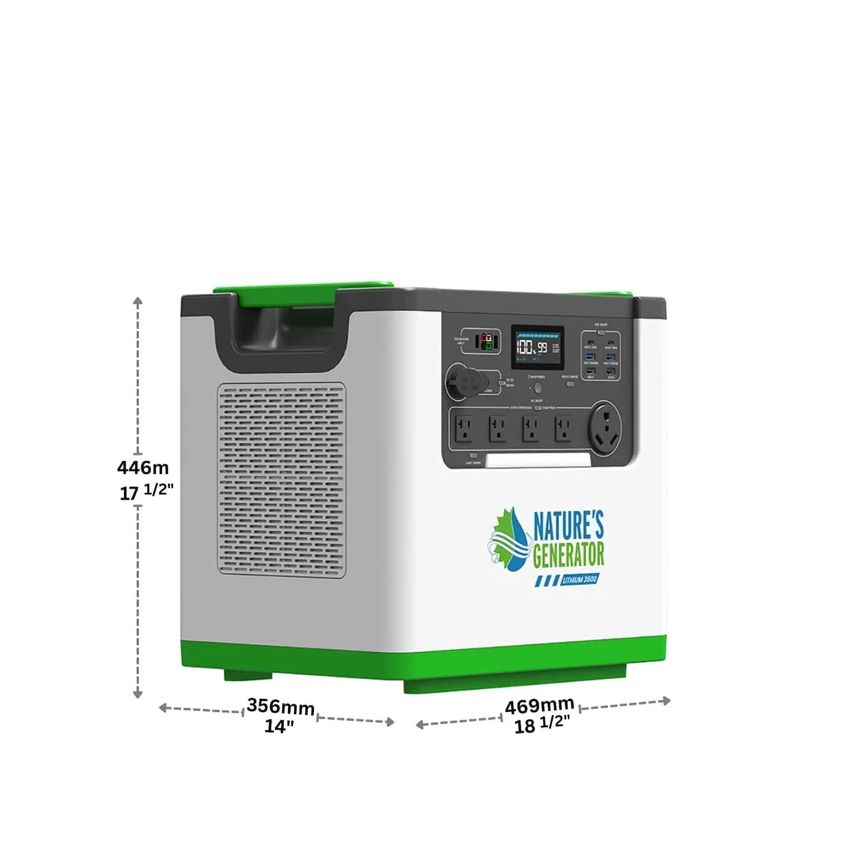 Nature's Generator Lithium 3600 Series