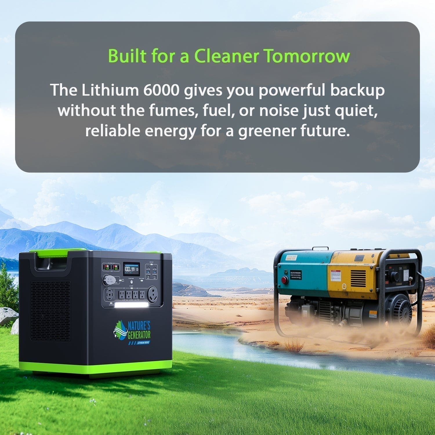 Nature’s Generator Lithium 6000 Power Station